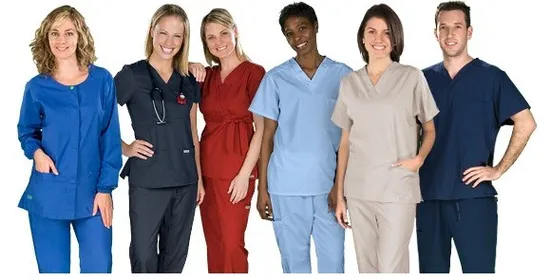 Customized Coat Fashion Scrubs Uniforms (H127)