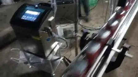 Automatic Continuous Batch Number Coder Date Bottle Inkjet Printer