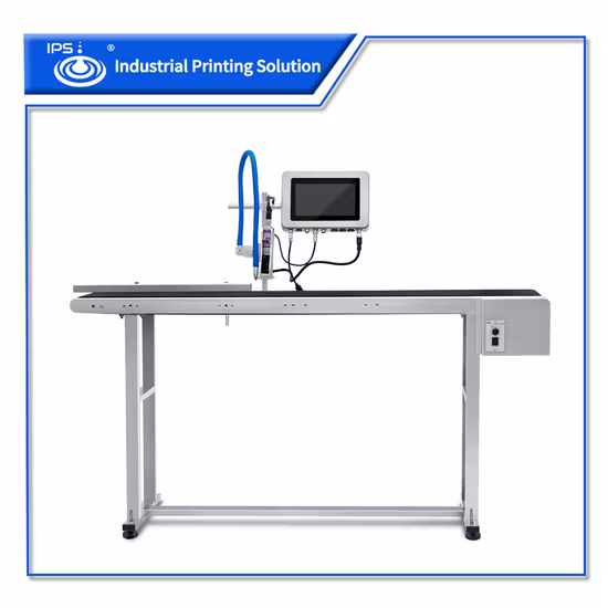 Easy Use Tij 12.7mm IPS-8540 Thermal Inkjet Coder Machine for Product Plastic Bottle Industrial Inkjet Coding