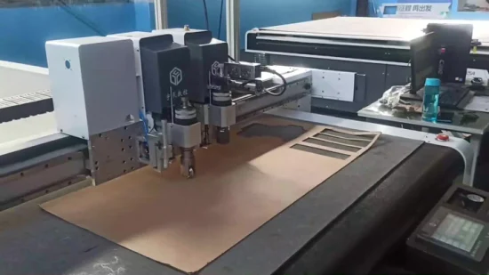 CNC Maker for Food Grade Cardboard Box Multi-Function Printing Window Gift Package Cutting Corrugated Paper Fruit Carton Digital Making Machine Not Die Manual
