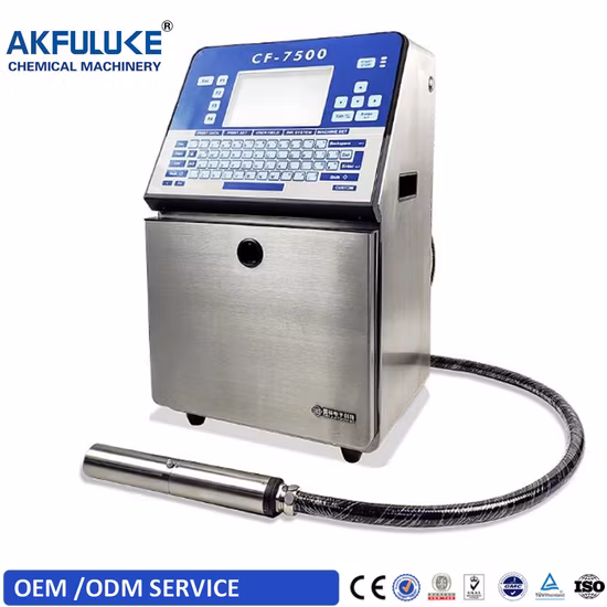 New High Speed Digital Printing Machine Codejet Tij Software Control Max 24head Thermal Inkjet Printer for Batch Code/Qr Code/Date/Udi/Logo Online Printing