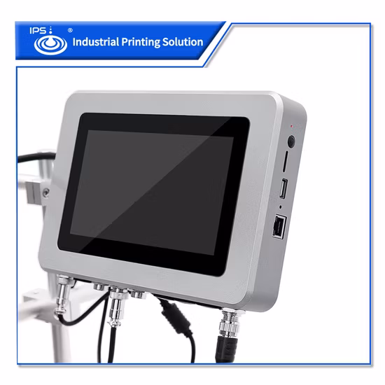 Easy Use Tij 12.7mm IPS-8540 Thermal Inkjet Coder Machine for Product Plastic Bottle Industrial Inkjet Coding