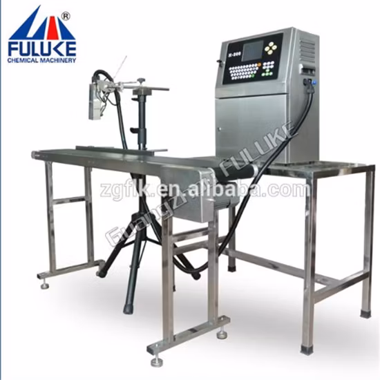 Fuluke Automatic Continuous with Ce Lot Number Date Code Industrial Inkjet Printer