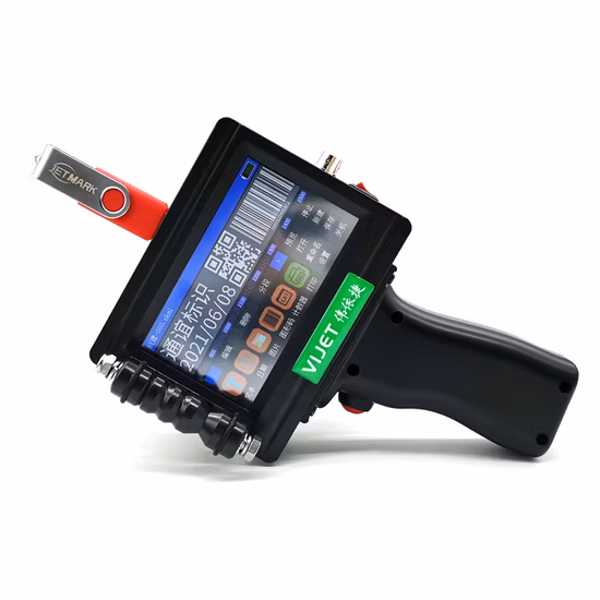 Portable Printer Cheap Black White Ink Jet Printer for Logo Date Code Printing Packaging