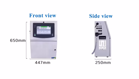 Docod OEM/ODM S400plus Plastic Tube Ink Continuous Inkjet Printer for PV Pipe