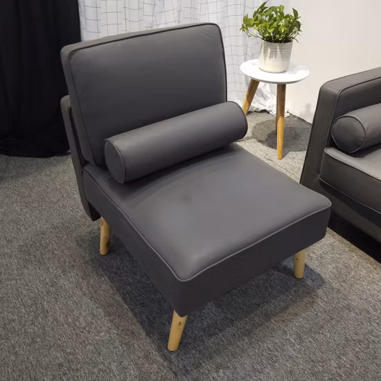 Modern Single Leather Seat Sofa Xym-H127