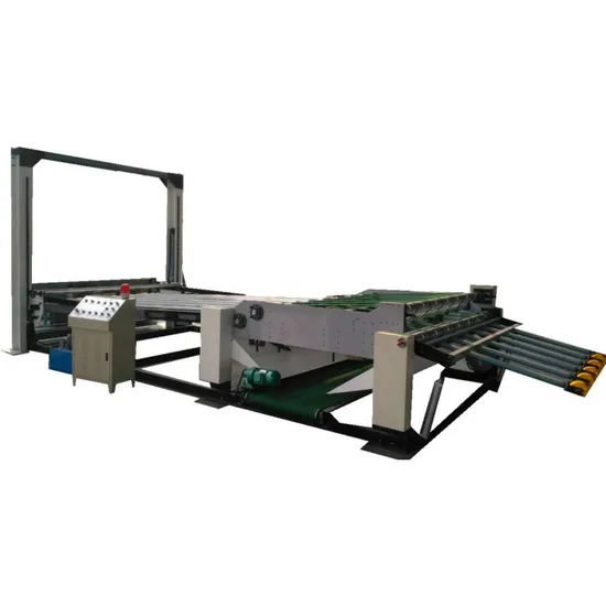 Corrugated Paperboard Printing Production Line Digital Flat Manual Die Cutting & Creasing Machine