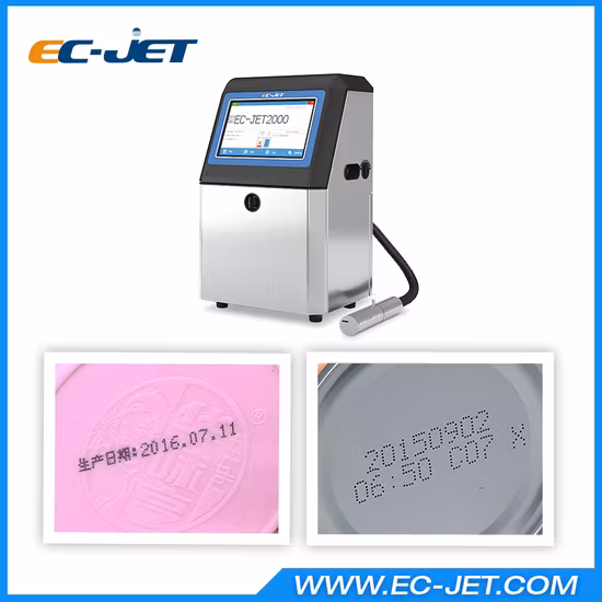Expiry Date Printing Continuous Inkjet Printer Machine (EC-JET2000)