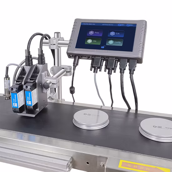 Best Industrial Automatic Date Batch Inkjet Coding Machine Cheap Factory Supplier